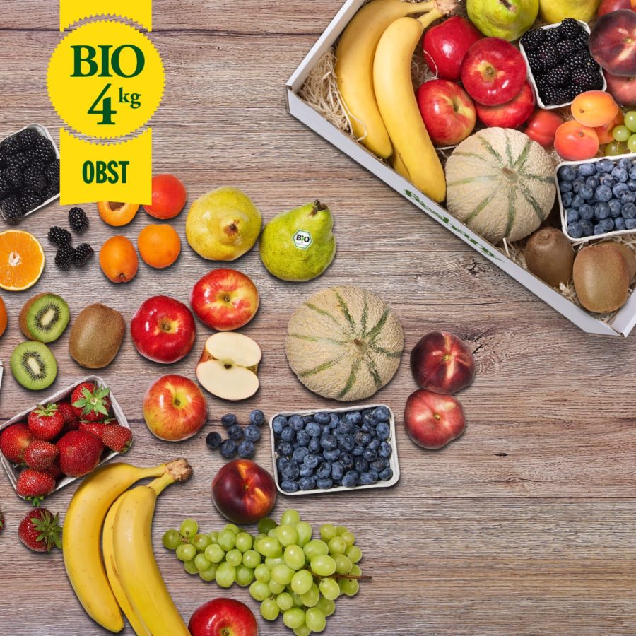 Obst bestellen - Biokiste 4kg -M-freshany